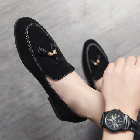 Men's Leather Penny Loafers Outdoor Fashion Shoes