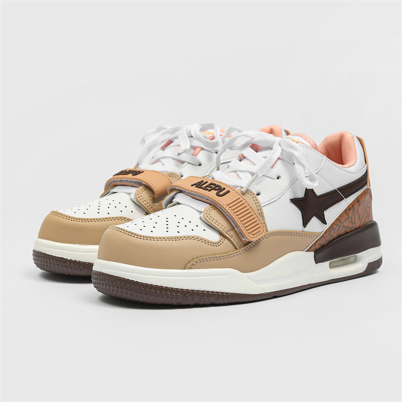 Men's Low-top Color Matching Casual Shoes