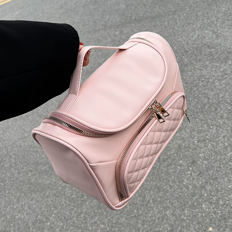 Women's Handheld Portable Cosmetic Bag
