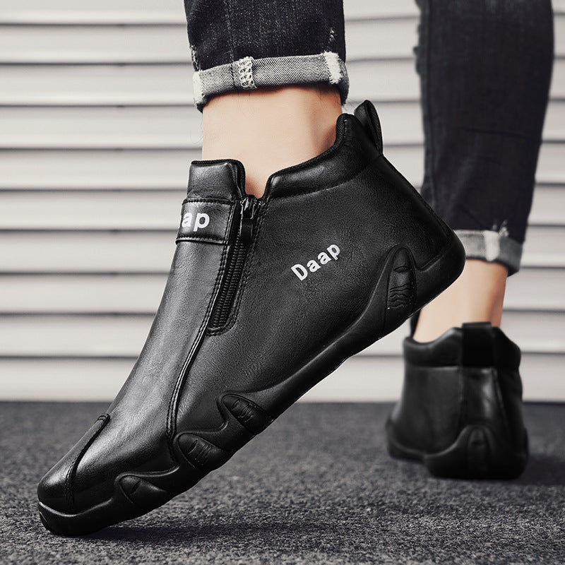 Men's Leather Lazy Outdoor Trendy Shoes