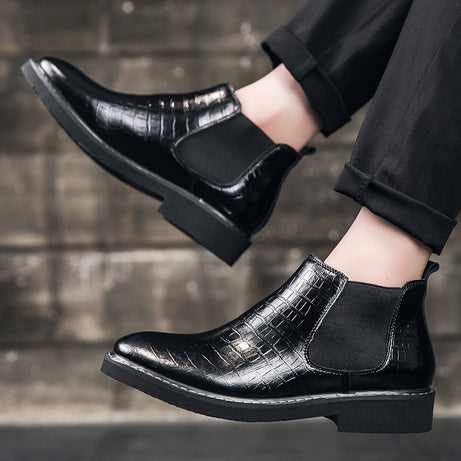 Men's Chelsea Boots High-Top Casual Shoes