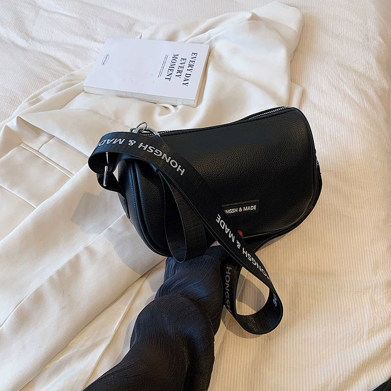 Women's Casual Wide Shoulder Strap Bags