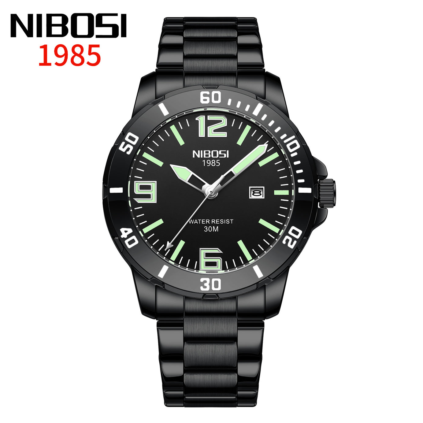 Men's Multi-function Steel Belt Watch