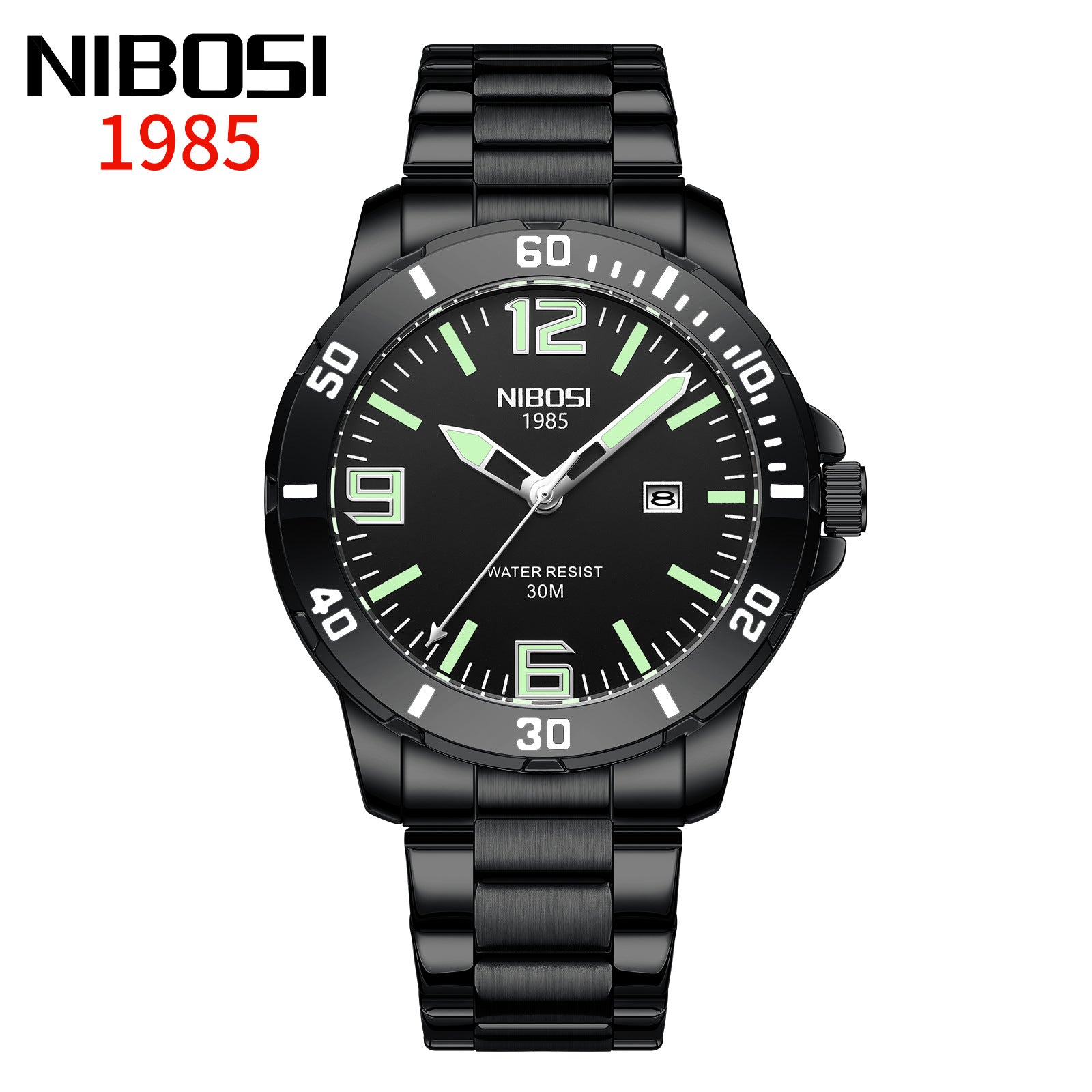 Men's Multi-function Steel Belt Watch