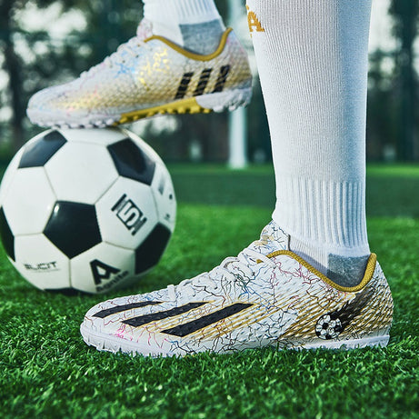 Men's Football Gress Training Broken Nails Shoes