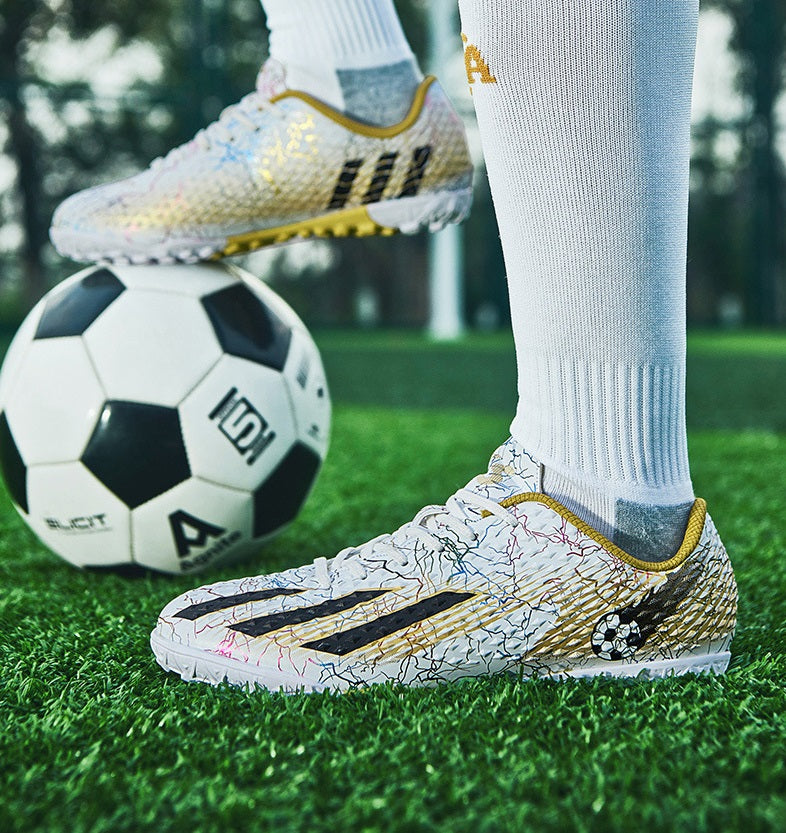 Men's Football Gress Training Broken Nails Shoes
