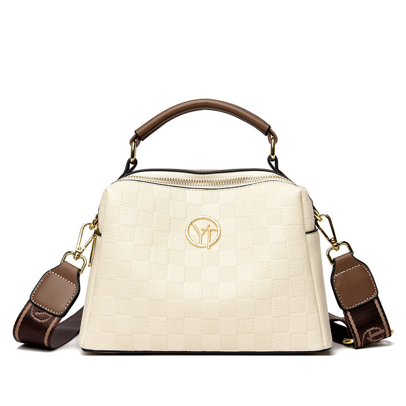 Women's Leather Trendy Square Classic Bag (In Stock)