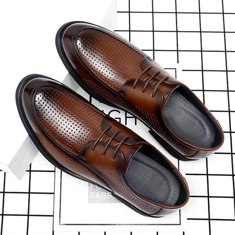 Men's Leather Business Formal Shoes (In Stock)