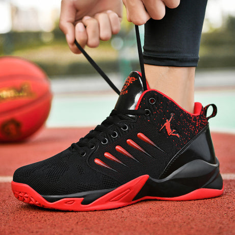 Men's Basketball Fly-Woven Sports Shoes