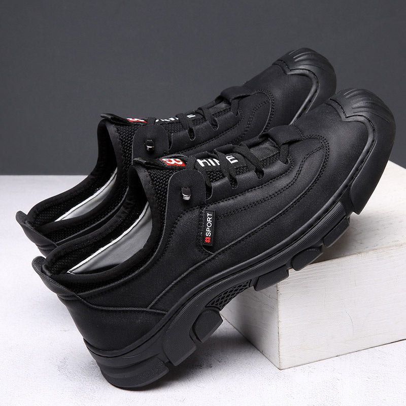 Men's Leather Versatile Casual Shoes