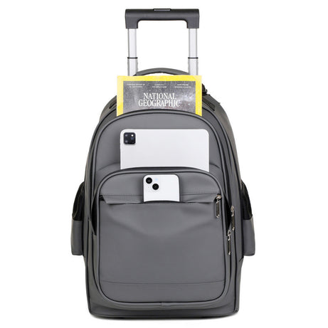 Men's Multifunctional Travel Trolley Backpack