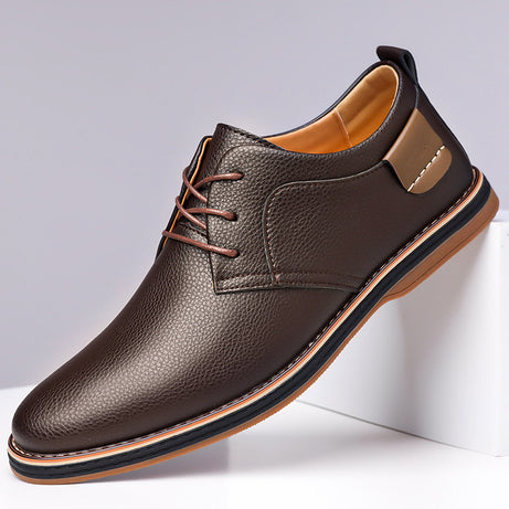 Men's Leather British Style Casual Shoes