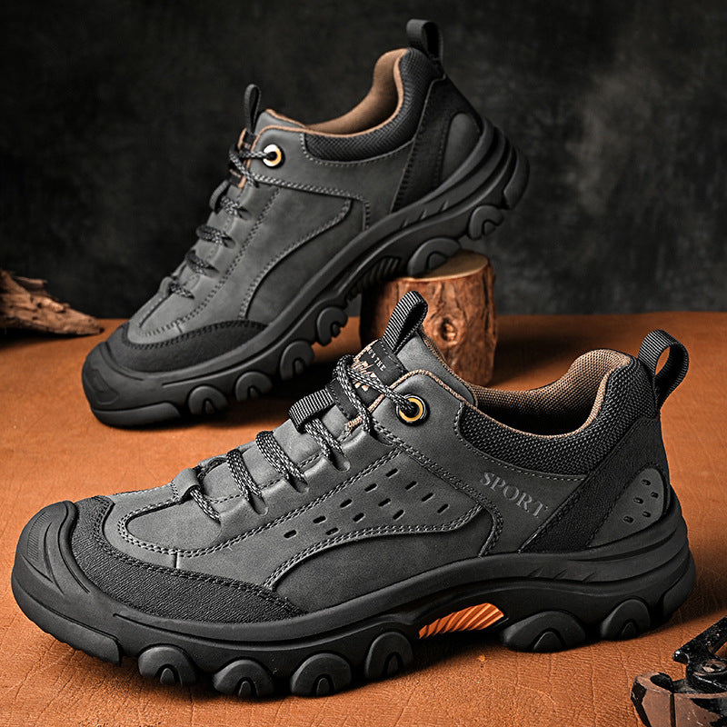 Men's Versatile Leather Casual Shoes