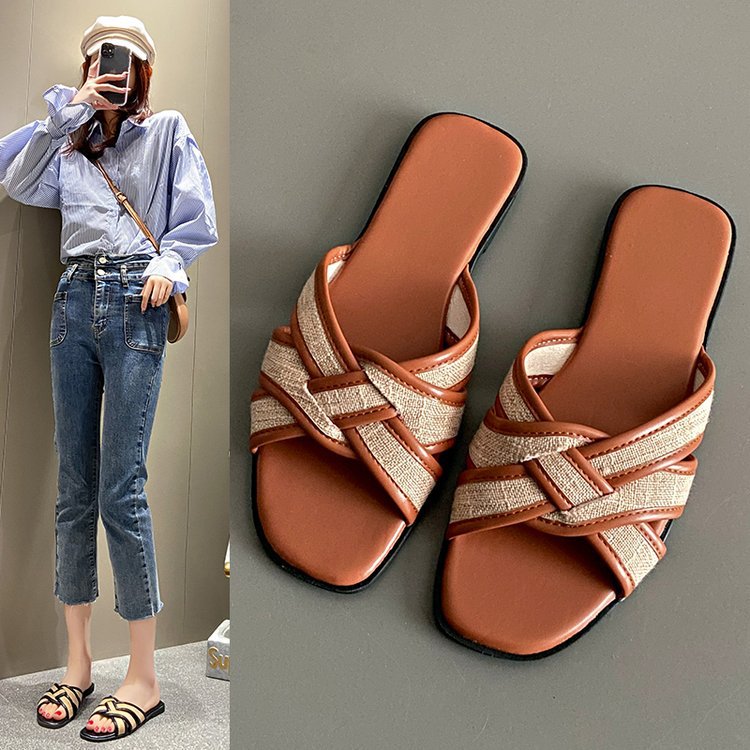 Women's Leisure Vacation Beach Flat Sandals