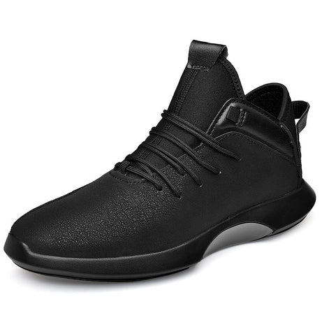 Men's Leather High-Top Casual Shoes (In Stock)