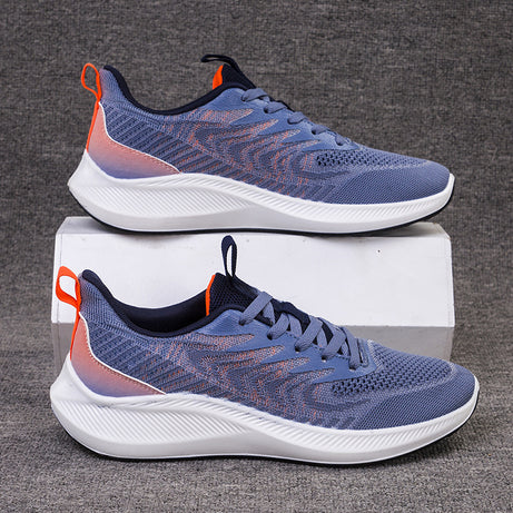 Men's Breathable Flying Woven Running Shoes