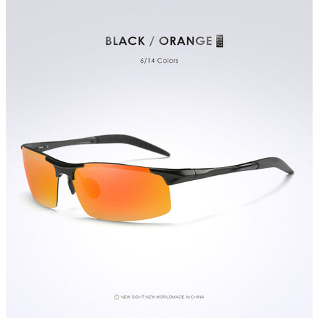Men's Color-changing Sports Aluminum Polarized Sunglasses