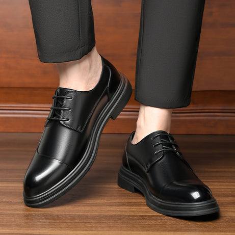 Men's Leather Business Formal Shoes (In Stock)