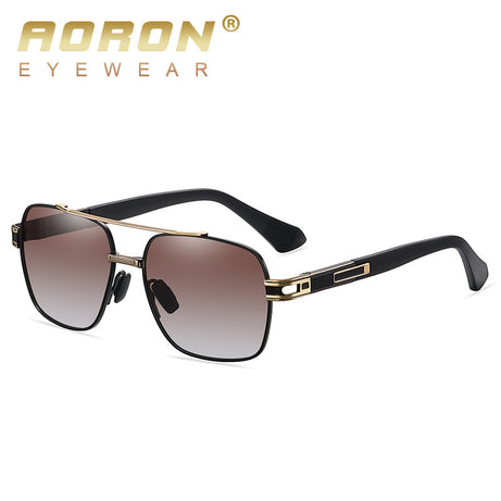 Men's Polarized Retro Metal UV-proof Sunglasses