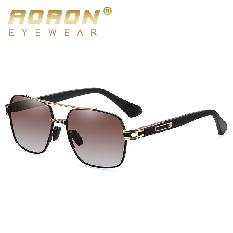 Men's Polarized Retro Metal UV-proof Sunglasses