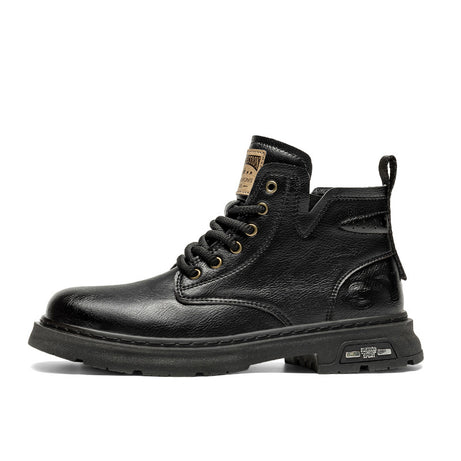 Men's Genuine Leather British Style Martin Boots