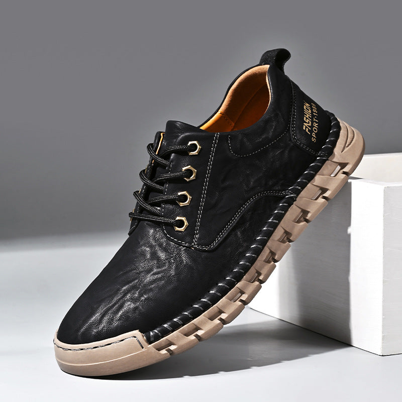 Men's Fashion Trendy Leather Casual Shoes