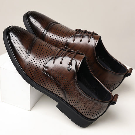 Men's Leather Fashion Trendy Outdoor Casual Shoes
