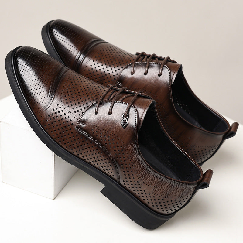 Men's Leather Fashion Trendy Outdoor Casual Shoes