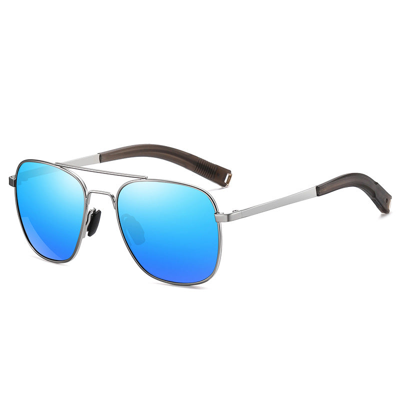 Men's Square Polarized Fashion UV-proof Sunglasses