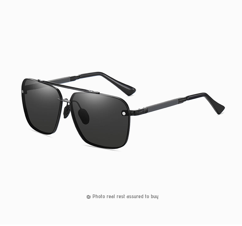 Men's Polarized Fashion Square Sunglasses