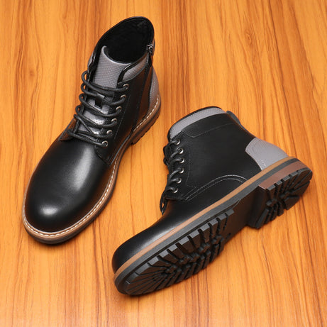 Men's Lace-Up British Style Martin Boots