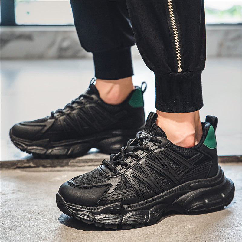 Men's Breathable Mesh Thick-Soled Casual Shoes