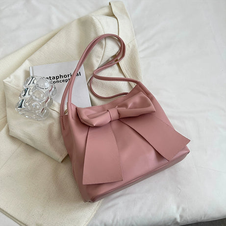 Girl's Stylish Versatile Leather Bag