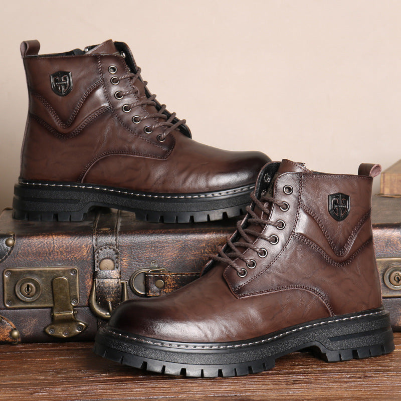Men's Casual British Style Martin Boots
