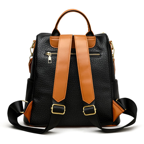 Women's Leather Multi Functional Backpack