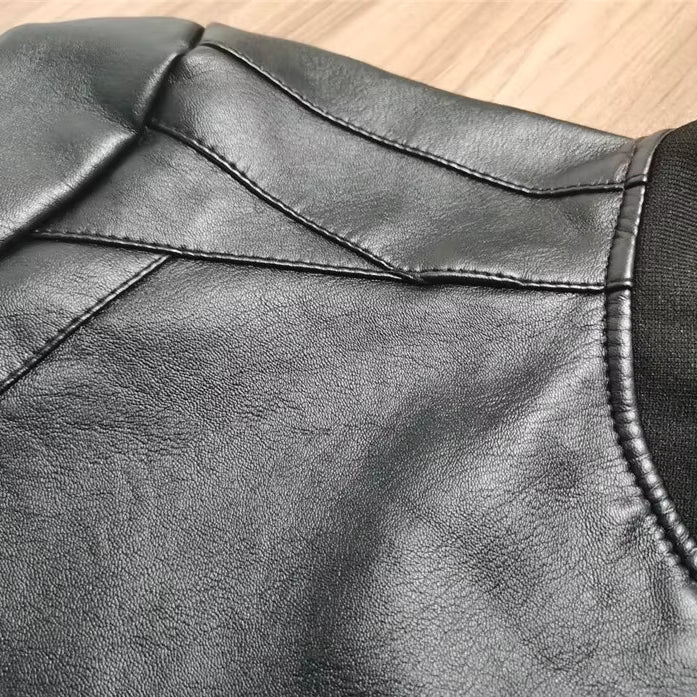 Men's PU Leather Trendy Casual Winter Jacket (In Stock)