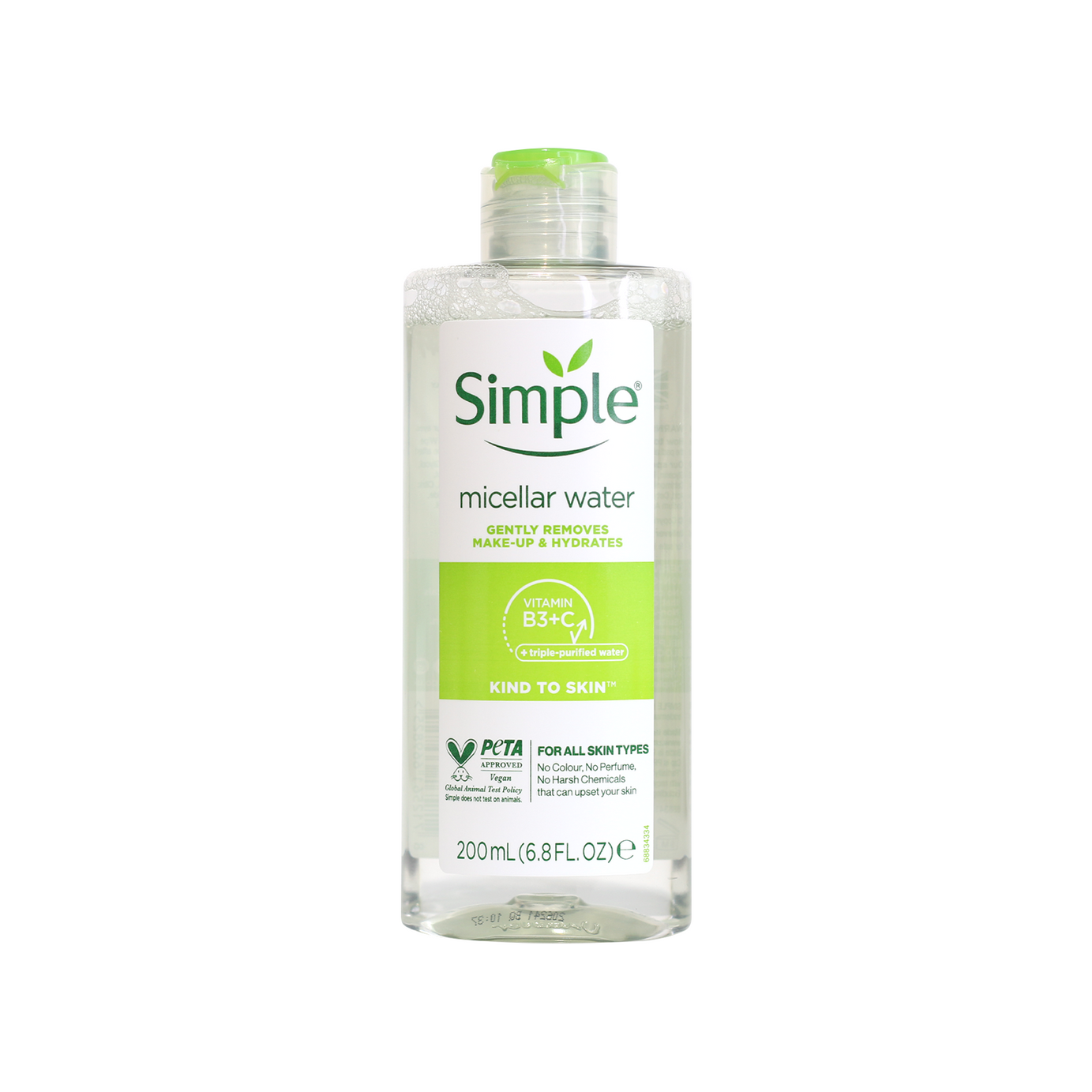 Simple Kind To Skin Micellar Cleansing Water 200ml