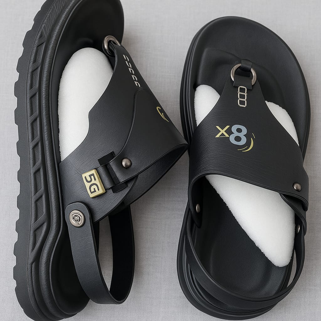 Men's Leather Cool Sandals (In Stock)