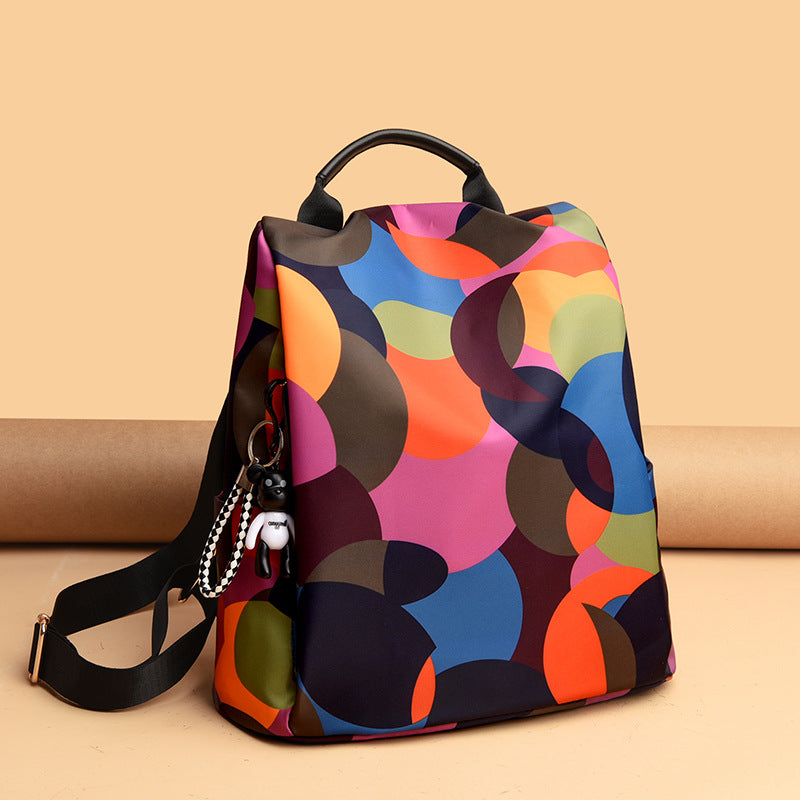 Women's Fashion Oxford Shoulder Backpack | Stylish Classic Hand Bag