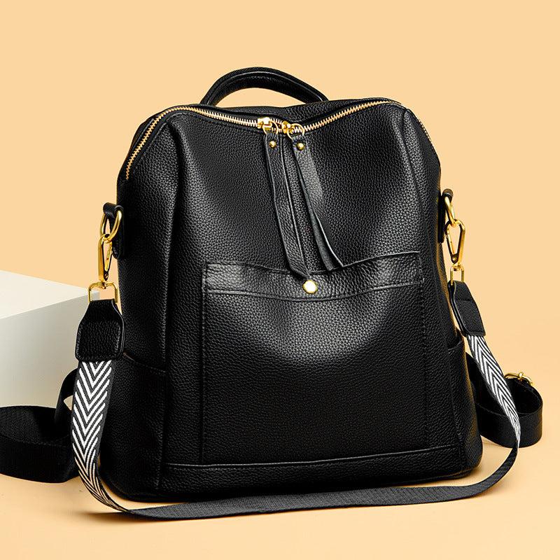 Women's Leather Multi-Purpose Stylish Casual Backpack | Stylish & Classic Trendy College Bag