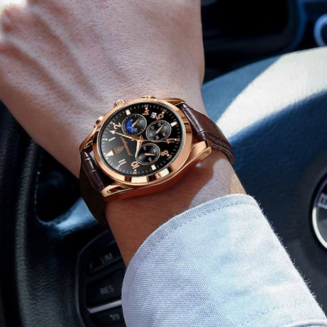 Men's Multi-functional Trendy Watch