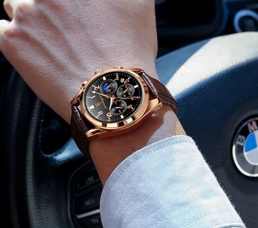 Men's Multi-functional Trendy Watch