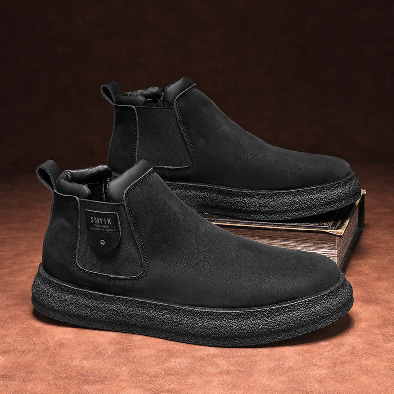 Men's Versatile Trend Leather Casual Shoes