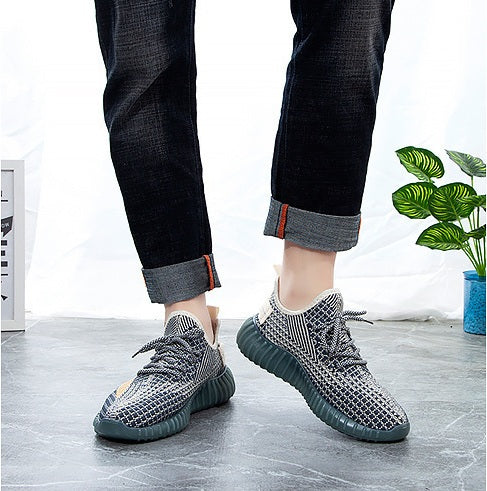 Men's Breathable Flying Woven Casual Shoes