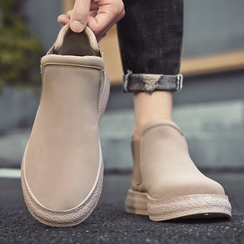 Men's Versatile Trend Leather Casual Shoes