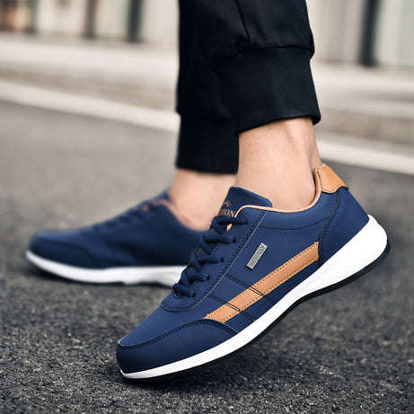 Men's Leather Outdoor Casual Running Shoes