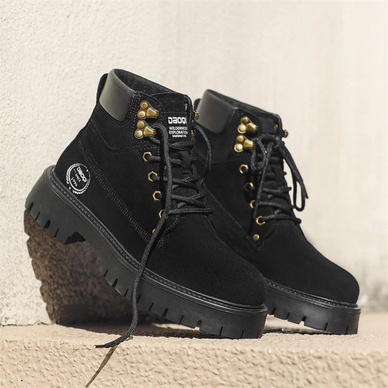 Men's British Style Trend Martin Boots