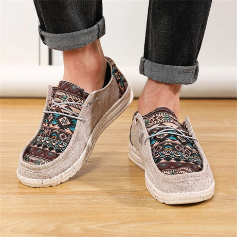 Men's Slip-On Canvas Casual Flats Shoes (In Stock)