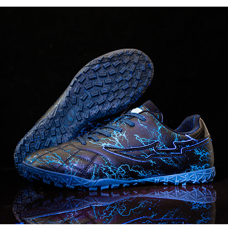 Men's Football Luminous Broken Nails Shoes