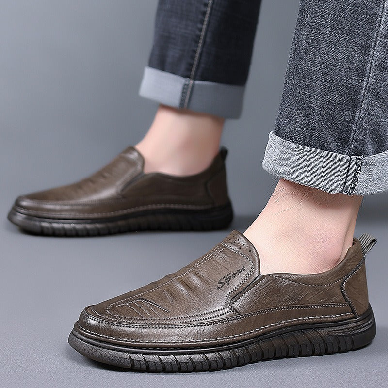 Men's Fashionable Leather Casual Shoes